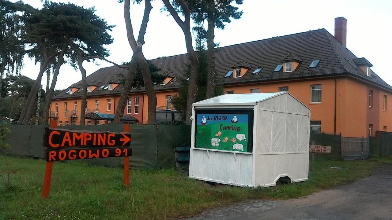 Camping Rogowo Mrzeżyno Buitenkant foto